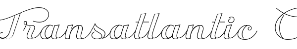 Transatlantic Cruise font preview